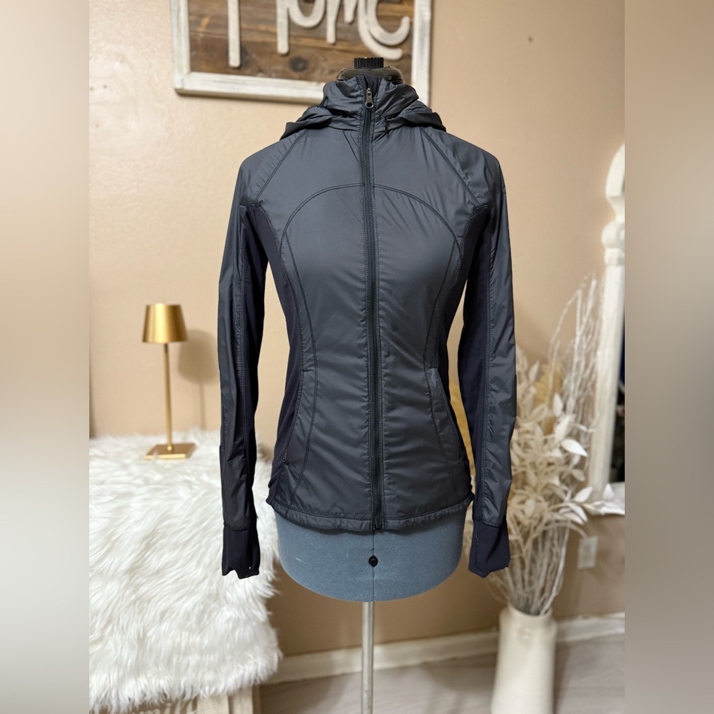 lululemon athletica Women's Black Hooded Sweater